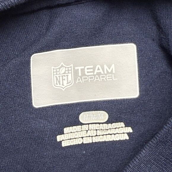 Denver Broncos T-Shirt Football NFL Team Apparel Navy Blue Men’s Size Medium NWT - Picture 4 of 5